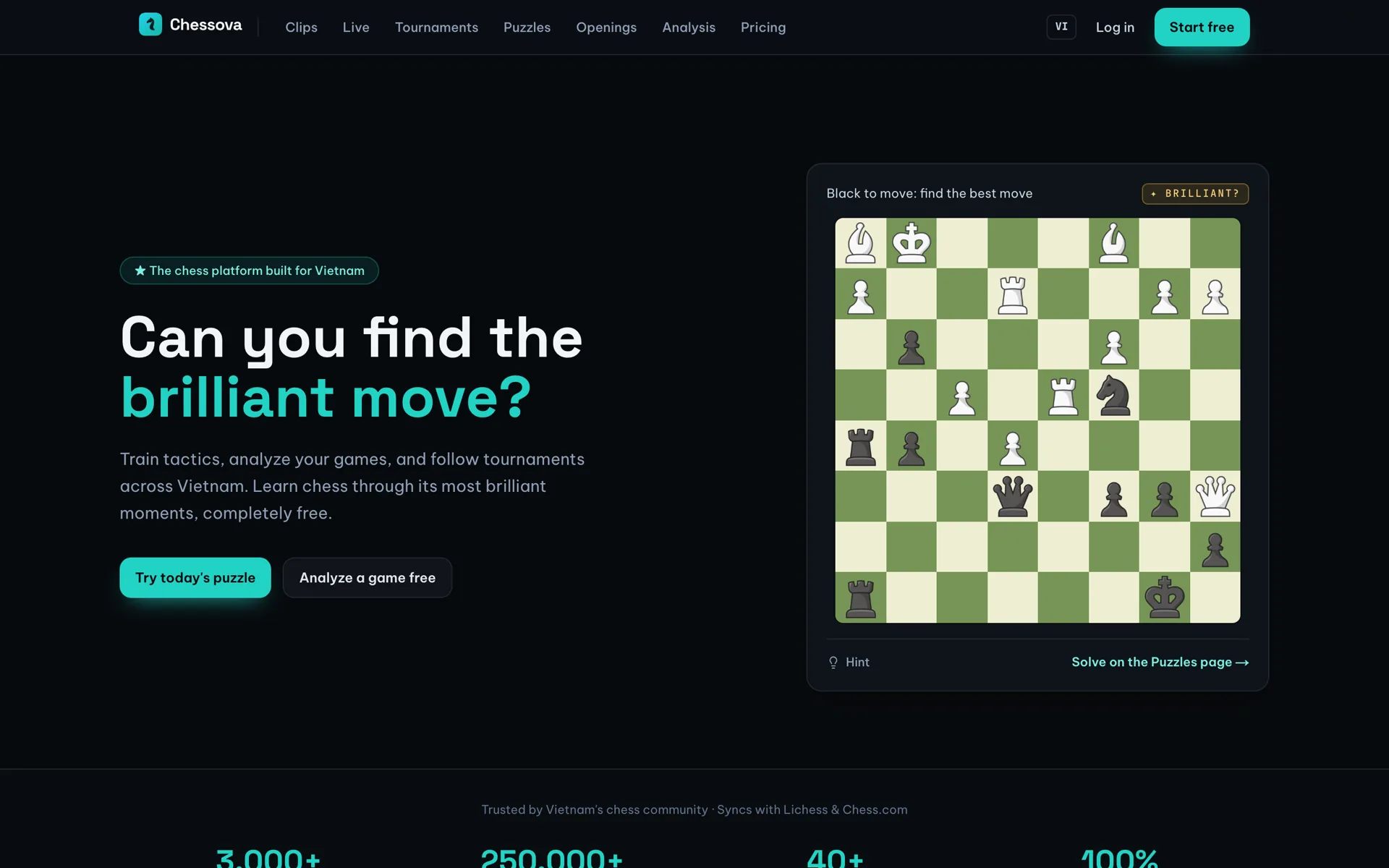 Chessova — Chess broadcast & analysis platform