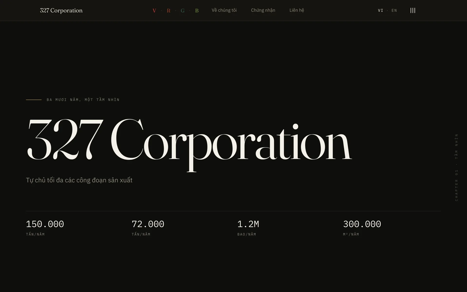VStar — Multi-sector industrial group website
